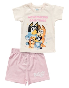 Пижама, розовый Bluey