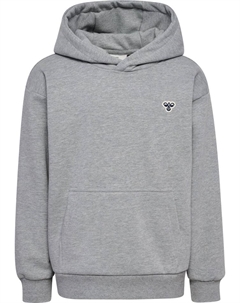 Толстовка с капюшоном, серый меланж Hummel