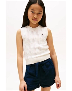 Хлопковый свитер, бежевый Tommy hilfiger