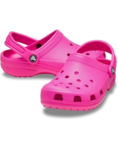 Сабо Kids Classic Clogs, цвет Pink Crush Crocs
