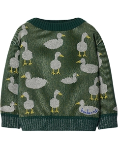 Свитер Dark Moss Green детский Burberry