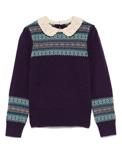 Свитер темно-фиолетовый детский Polo ralph lauren