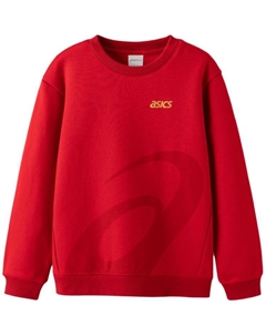 Футболка школьная, красная Asics
