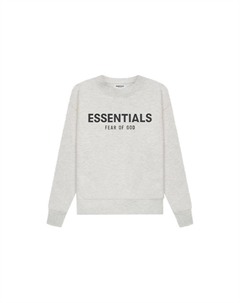 Свитшот детский, светло-бежевый Fear of god essentials