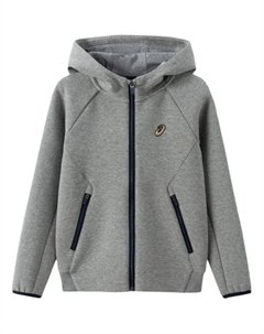 Спортивная куртка для подростков в цвете хизер серый Asics