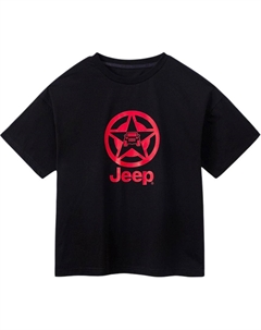 Футболка для начальной школы, черная Jeep