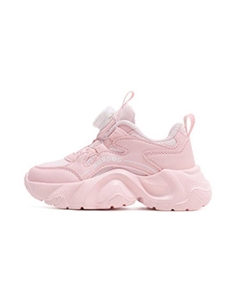 Удобные износостойкие дышащие повседневные детские туфли Kids', светло-розовые Bobdog