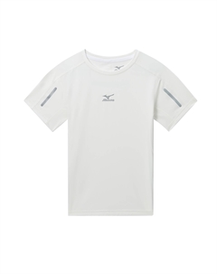 Детская футболка, белая Mizuno