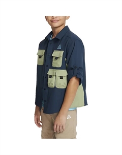 Куртка детская ACG Military Arsenal цвета морской волны/оливковый зеленый/черный/балтийский синий Nike