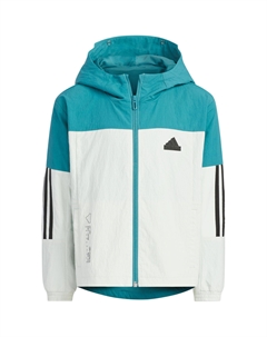 Куртка спортивная URBAN OUTDOOR цвет слоновая кость/синий арктический океан для детей 3-7 лет Adidas