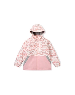 Детская ветровка, цвет офф-уайт/фантом блэк Camel