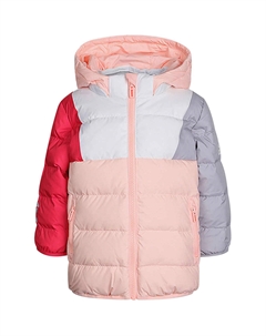 Пуховик детский, розовый Adidas