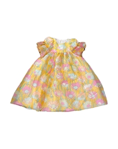 Детское платье, желтое Fendi
