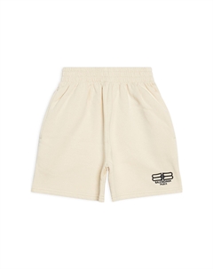 FW22 Спортивные шорты Классический крой Детские Экрю Balenciaga