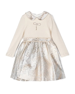 Платье с бантом, золотой Patachou