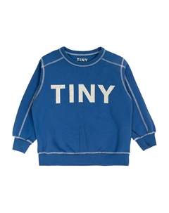 Толстовка с контрастной строчкой, синий Tinycottons