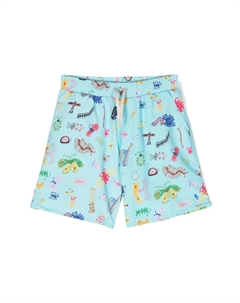 Плавки-шорты с графичным принтом, синий Bobo choses