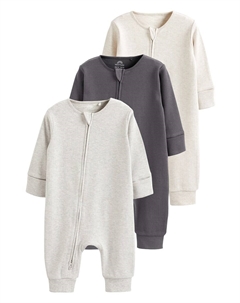 Пижама, цвет Beige/Grey/Dark grey Next