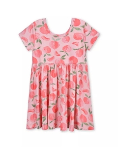 Платье для девочки с коротким рукавом Midnight Floral Twirl, оранжевый Gerber