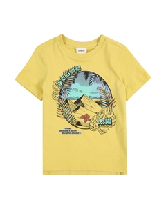 Рубашка, желтый S.oliver