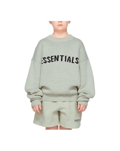 Свитер (GS) FW21 Green/Concrete Pullover Sweater FOG-FW21-131 Fear of god essentials