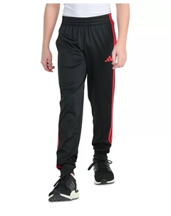 Брюки-джоггеры Big Boys с эластичным поясом и тремя полосками из трикотажа, мультиколор Adidas