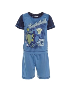 Пижама, синий Bezlit