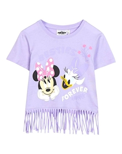 Футболка, фиолетовый Disney minnie mouse