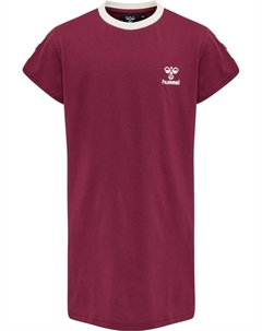 Платье Dress S/S Hmlmille Mädchen, цвет RHODODENDRON Hummel