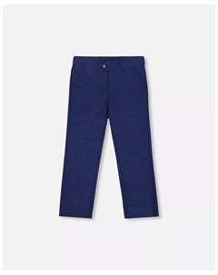 Брюки Big Boys с наклонными карманами, темно-синие, синий Deux par deux