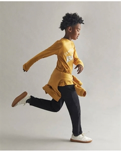 Базовые брюки из махровой ткани, черный Сфера