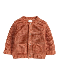 Вязаный кардиган, оранжевый Next