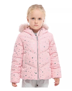 Детская утепленная пуховая куртка Bubble Coat, розовый Rokka&rolla
