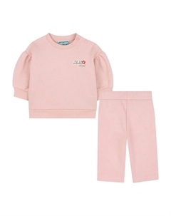 Спортивный костюм с объемными рукавами, розовый Kenzo kids