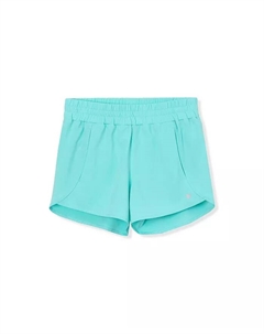 Шорты активные Big Girls Plus Stretch Woven с эластичной тканью, синий Lands' end