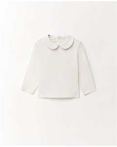 Футболка с круглым вырезом, белый Сфера