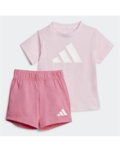 Детский комплект из футболки и шорт Essentials, розовый Adidas
