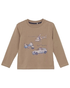 Детская футболка д/р - длинный рукав, Caribou Minymo®