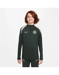 Футболка для мальчиков Chelsea FC 2025-2026 Strike, зеленый Nike