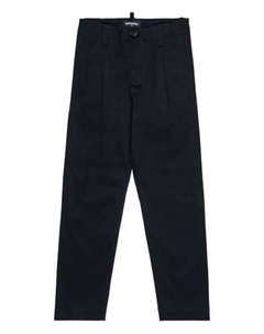 Прямые брюки, черный Dsquared2 kids