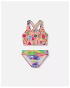 Детский купальник из двух частей с принтом Multicolored - Toddler|Child, мультиколор Deux par deux