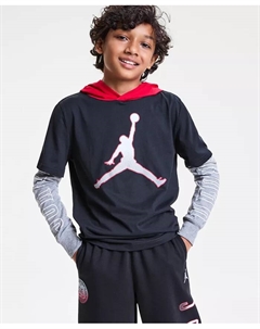 Толстовка с эффектом многослойности Big Boys Gametime, черный Jordan