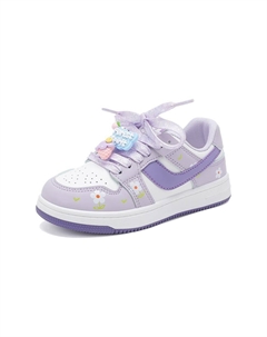 Кроссовки Kids Skateboarding Shoes Kids Low-top, фиолетовый Bobdog