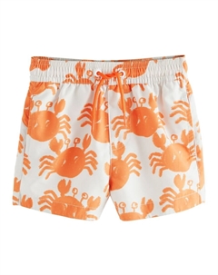 Шорты для серфинга Print, цвет Orange/White Next