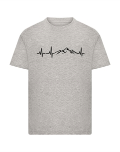 Рубашка Mountain Heartbeat, пятнистый серый F4nt4stic