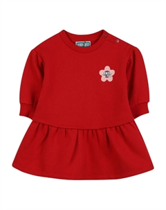 Платье с оборками, красный Kenzo kids