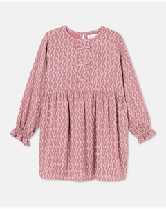 Фантазийное платье для девочки с цветочным принтом по всей поверхности, розовый Kids el corte inglés