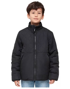 Легкая двусторонняя флисовая куртка для мальчиков младшего и старшего возраста, черный Rokka&rolla