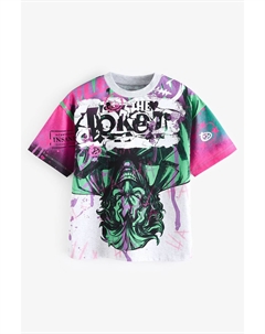 Лицензированная футболка Джокер из 100% хлопка (3 16 лет), фиолетовый Next
