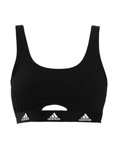 Спортивный бюстгальтер, черный Adidas